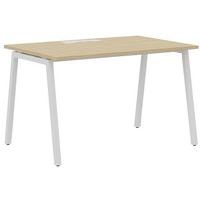 Bureau droit 120 cm pieds A Misao - Manutan