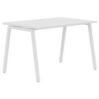 Bureau droit 160 cm pieds A Misao, Type de piétement: En V, Hauteur hors tout: 74 cm