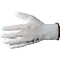 Gants fin tricoté en fils bi-matière poignet tricot - Singer