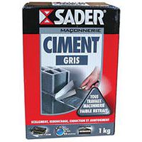 Ciment gris 1 kg - Sader