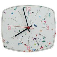 La Petite Horloge fond blanc confettis Lalala
