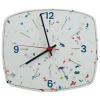 La Petite Horloge fond blanc moucheté Lalala
