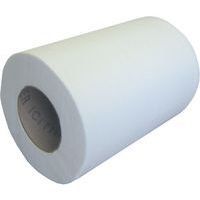 Mini rouleaux essuyage à dévidage central - Blanc - Manutan