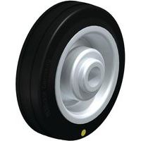 Roue bandage caoutchouc - jante tole acier renforcee - Blickle