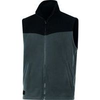 Gilet polaire sans manches - GILLI Gris Foncé - Noir - Delta Plus