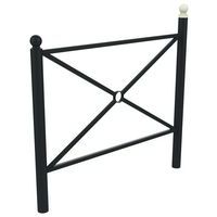Barrière CROISY PMR tête boule métal - BUTON DESIGN