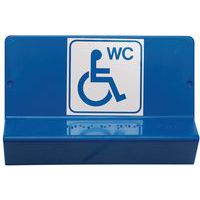 Signalétique en braille - WC - Wattelez