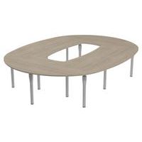Table de réunion Noga ovale