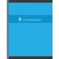 Cahier seyes brochure 170x220 192 pages 70g seyes (x 80) - Conquerant