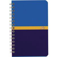 Carnet 7 spirale 90x140 100p 70g quadrillé 5/5 lot de 160 - Conquérant