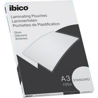 Pochettes plastification Ibico Basics standard A3, boite 100