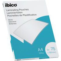 Q-CONNECT pochettes de plastification A4 2x 175 microns 100 pièces