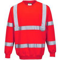 Sweat-shirt haute visibilité rouge - Portwest
