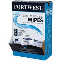 Lingettes nettoyantes pour Lunettes - Portwest