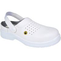 Sabots de sécurité ventilé composite ESD SB AE blanc - Portwest