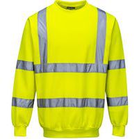 Sweat-shirt haute visibilité jaune - Portwest