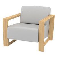 Fauteuil Arco enduit PVC M1