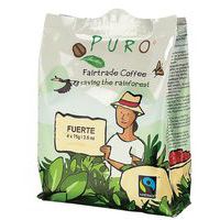 Café filtre dose Puro fairtrade fuerte - Sachet de 48 - Miko