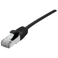 Câble Ethernet RJ45 catégorie 6A noir- Dexlan