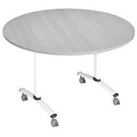 Table plateau stratifié Axe rond - Manutan Expert