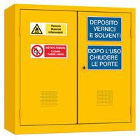 Armoire pour produits inflammables - Jaune - Armet