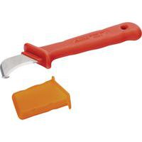 Couteau à lame courbe isolé guide 38mm - Bahco