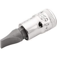Douille tournevis 1/4 vis fente - Bahco