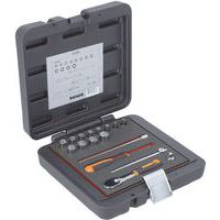 Jeu douilles 1/4 6 pans et cliquet poire/cardan 17 pièces - Bahco