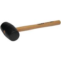 Maillet caoutchouc manche bois - Irimo