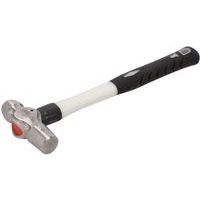 Marteau serrurier à panne rond inox manche fibre verre - Bahco