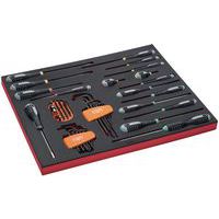 Module jeu tournevis/clés mâles/embouts 50 pièces - Bahco