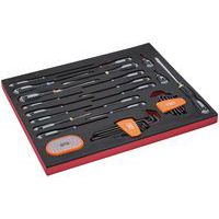Module jeu tournevis/clés mâles/embouts 66 pièces - Bahco