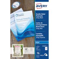 Carte de correspondance Quick-Clean - Mat - Avery