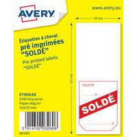 Étiquette à cheval pré imprimée soldé - Avery