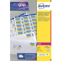 Étiquette blanche spéciale timbre - Laser - Avery