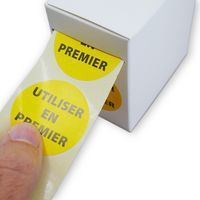 Étiquette de traçabilité alimentaire utiliser en premier - Avery