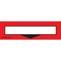 Protection pour étiquette marquage au sol DuraStripe - Rouge - Ergomat