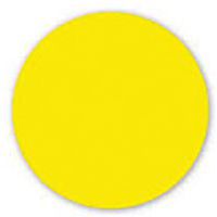 Rond adhésif de marquage au sol LeanStripe - Jaune - Ergomat