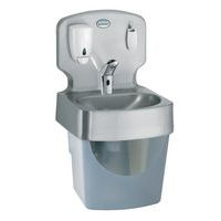 Lave-mains sur piles - distributeur savon manuel - Tournus equipement