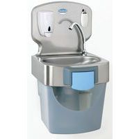 Lave-mains commande au genou - distributeur savon - Tournus equipement