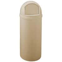 Poubelle marshall Dome - 57L - Beige - Rubbermaid