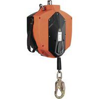 Antichute à rappel automatique à câble avec treuil + 1 connecteur 20 m