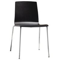 Chaises Alice bois 4 pieds - lot de 2