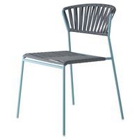 Chaises Lisa Club 4 pieds corde PVC S-CAB