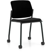Chaise de conférence Wikido à roulettes - Sans accoudoirs - Nowy styl