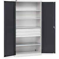 Armoire à portes battantes Perform 3 tiroirs - 1023x555x2000 mm - Fami