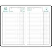 Agenda bureau carré Barbara Euros et Cents 1 jour-Assortis-Exacompta