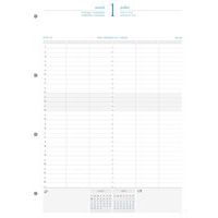 Recharge Exatime 29 journalier annuel - Exacompta