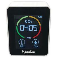 Mesureur de CO2 température et humidité - Manutan