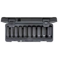Jeu douilles impacts 1/2 10pcs K 19 L-010 - Gedore